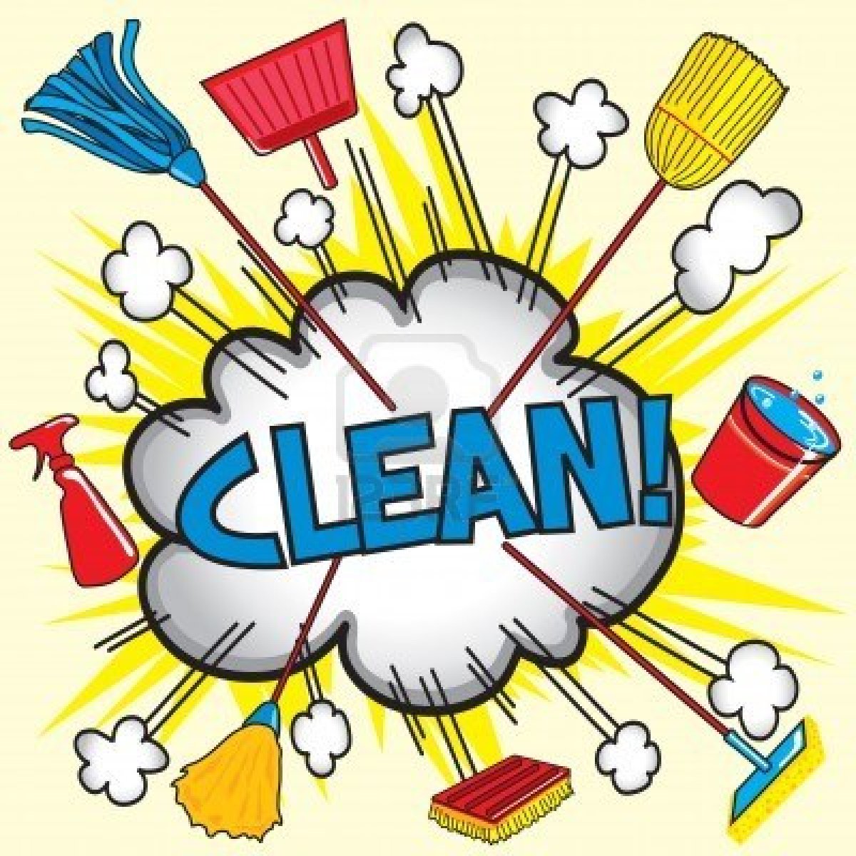 office cleaning clip art