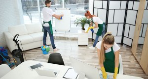 Office cleaning in London